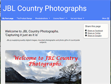 Tablet Screenshot of jblcountryphotographs.com